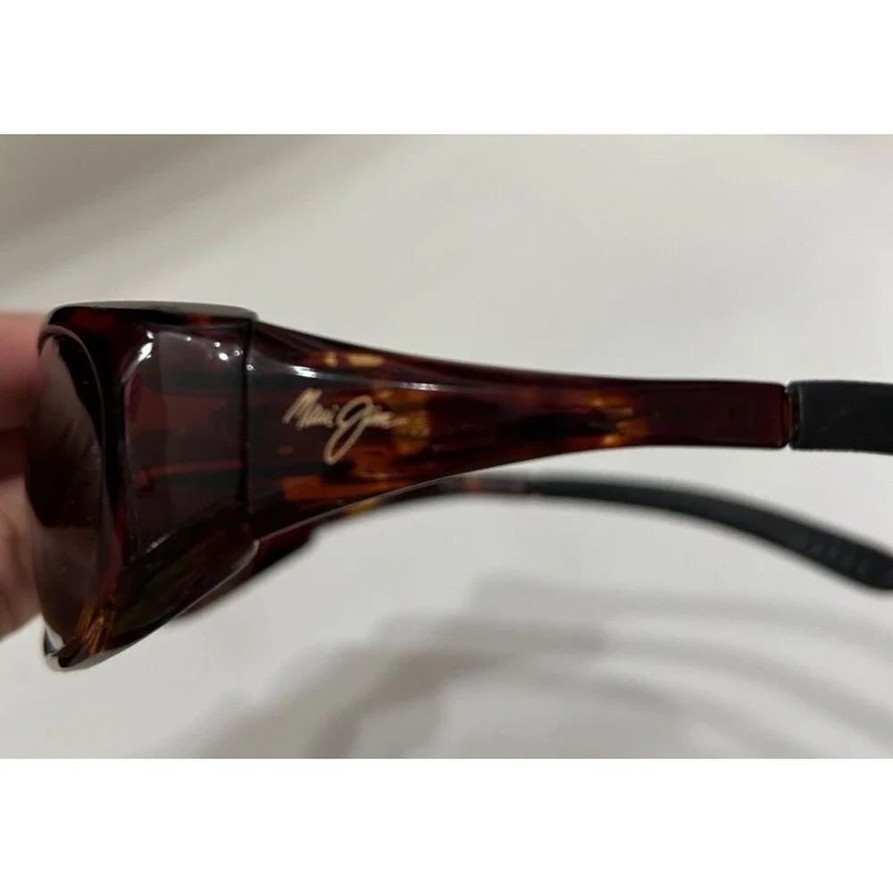 Maui Jim Volcano Sunglasses Tortoise Shell Rare Discontinued Made in Japan
